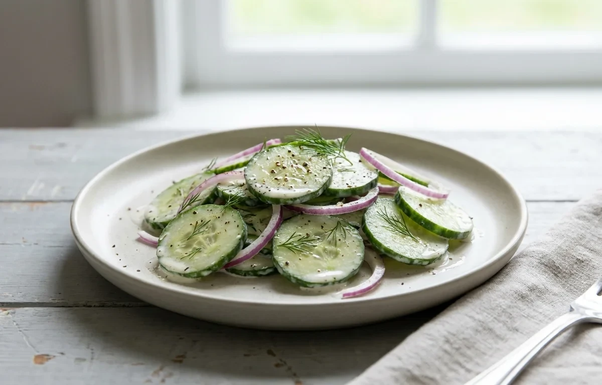 Spiced Lentil and Vegetable Wrap with Simple Cucumber Salad
