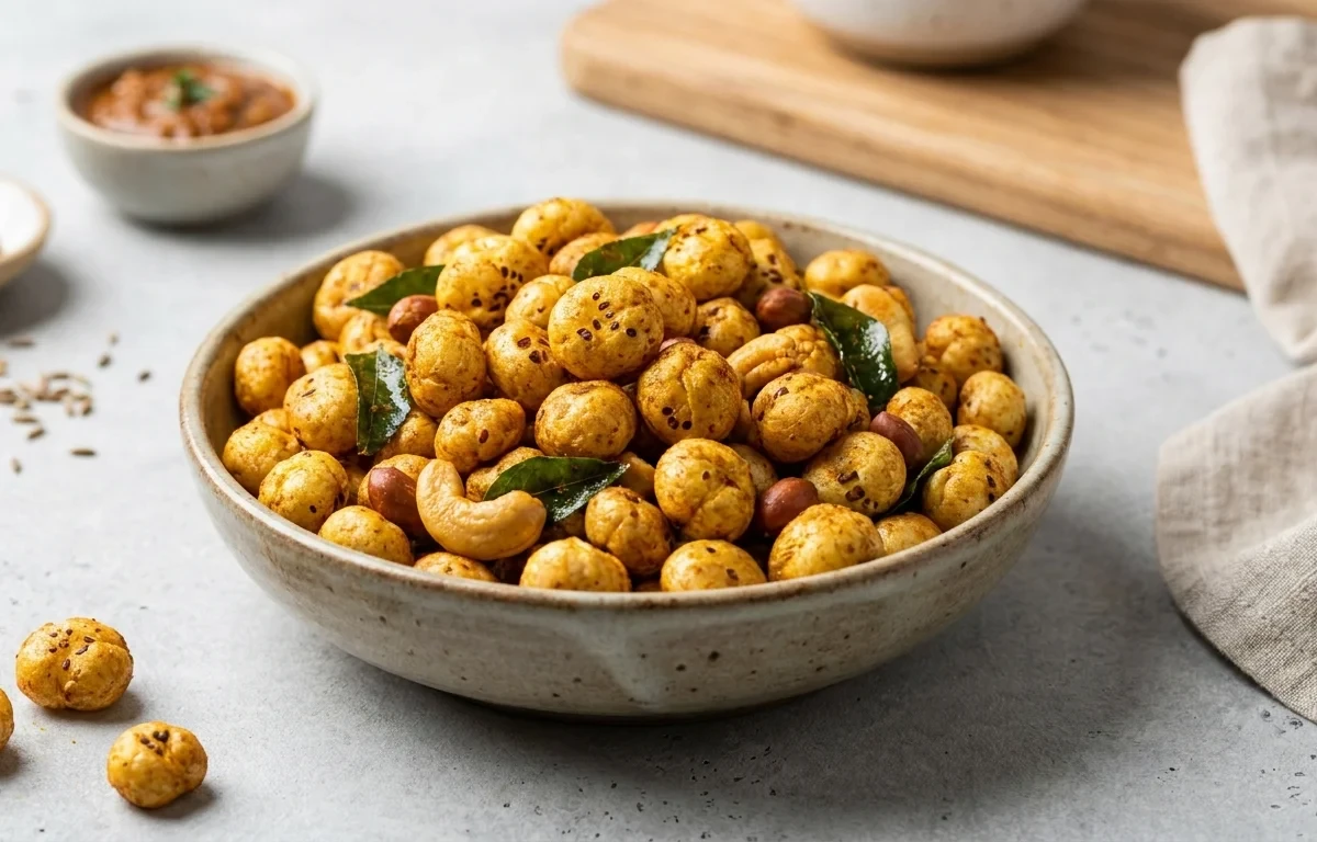 Spiced Roasted Makhana