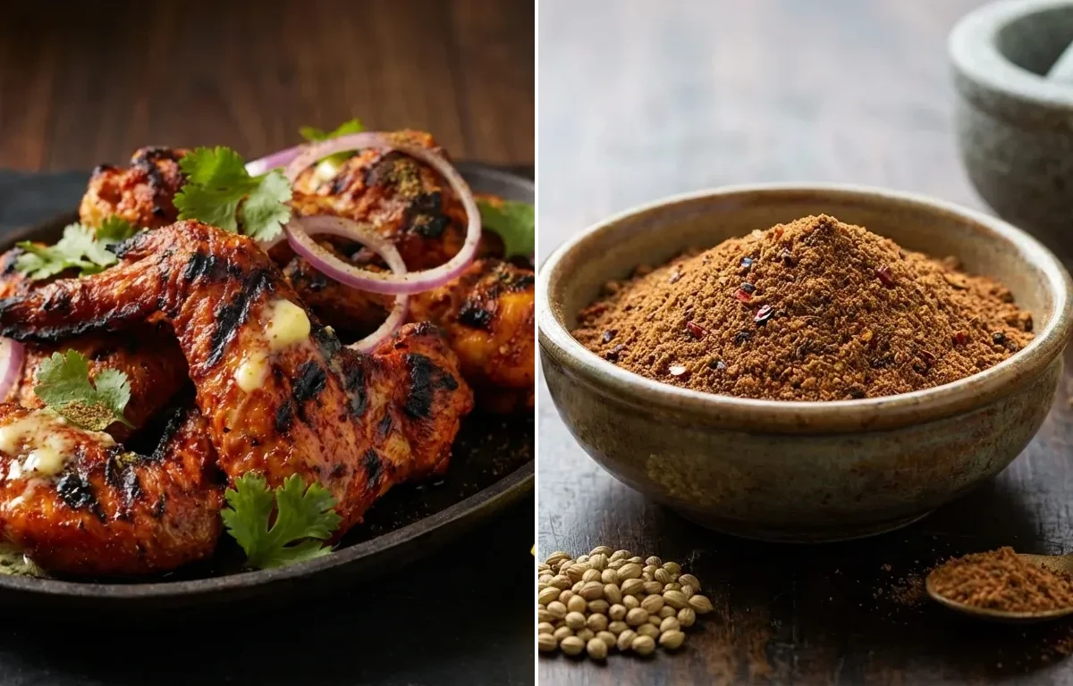 Tandoori Chicken Wings with Chaat Masala