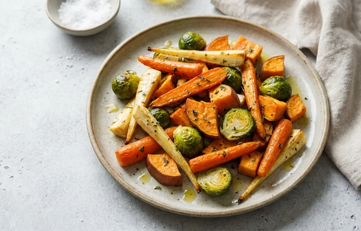 Veggie Frittata with Roasted Veg
