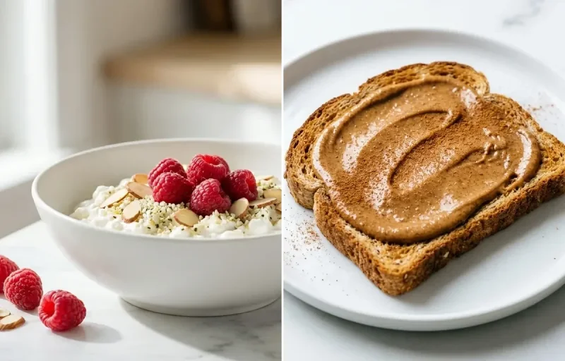 Whole Grain Toast with Almond Butter
