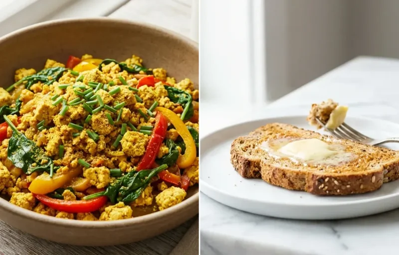 Whole Grain Toast with Vegan Butter