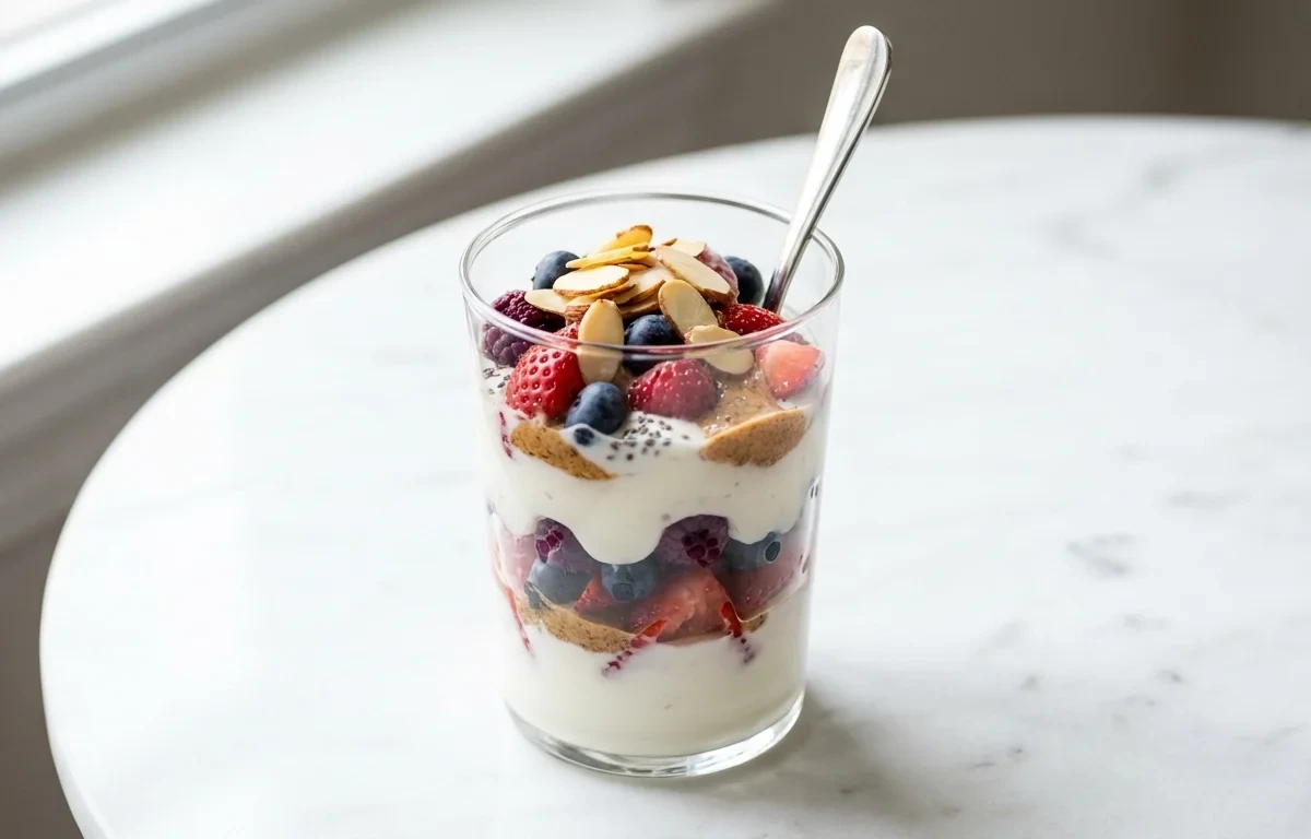 Yogurt Parfait with Berries