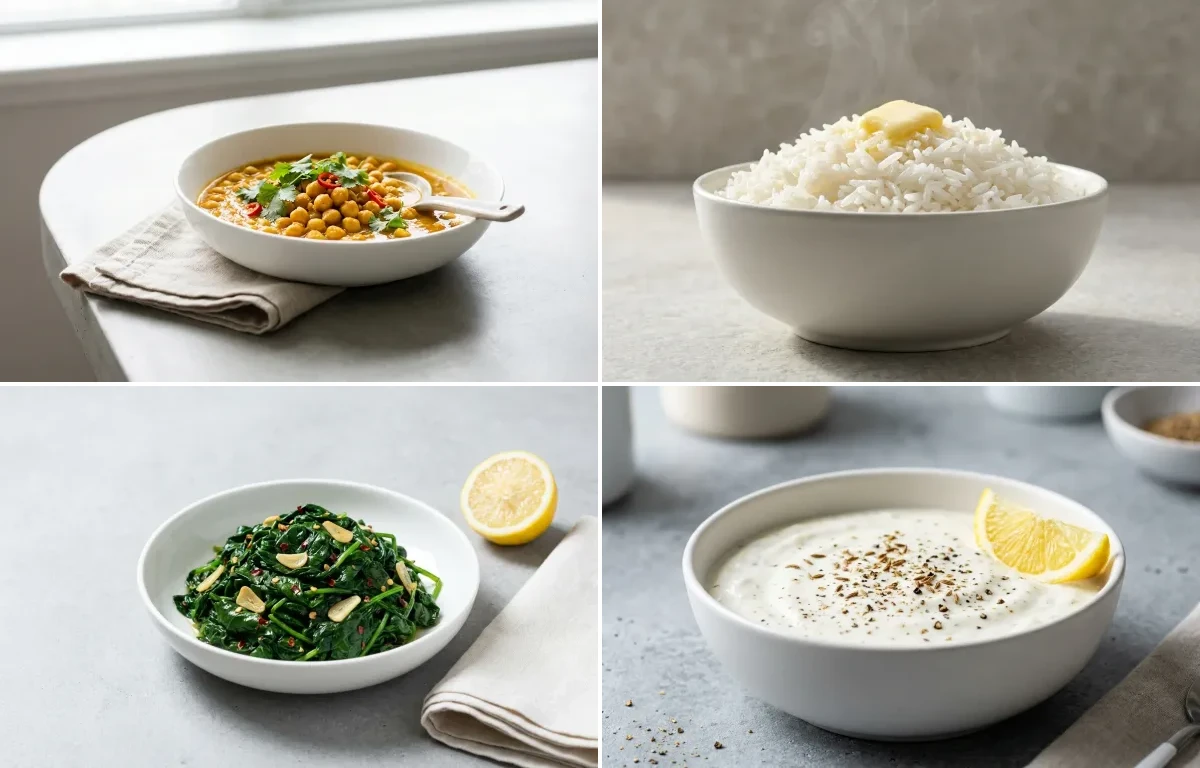 Yogurt Sauce with White Rice