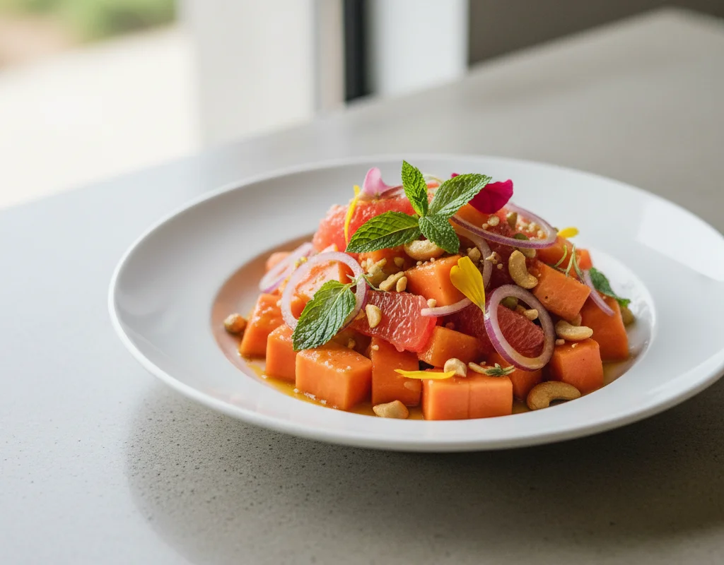 Quick Papaya Salsa