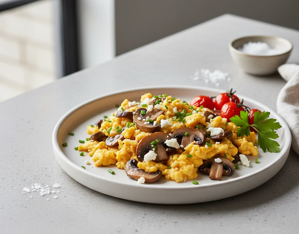 Mushroom Egg Scramble