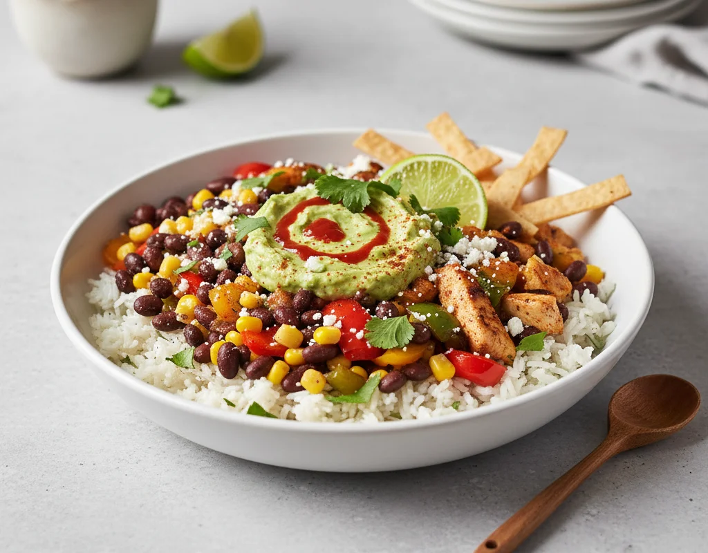Black Bean Burrito Bowl