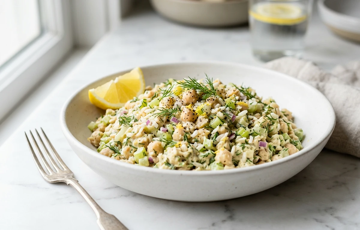 10-Minute Chickpea Tuna Salad