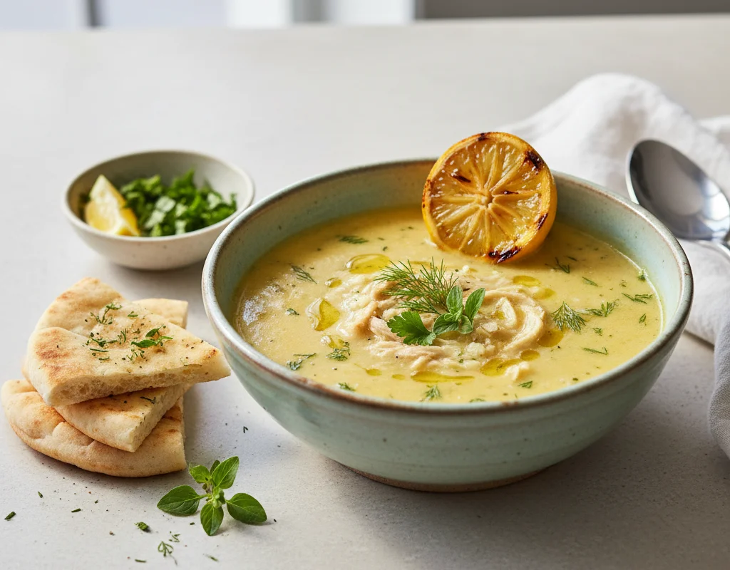Greek Lemon Chicken Soup