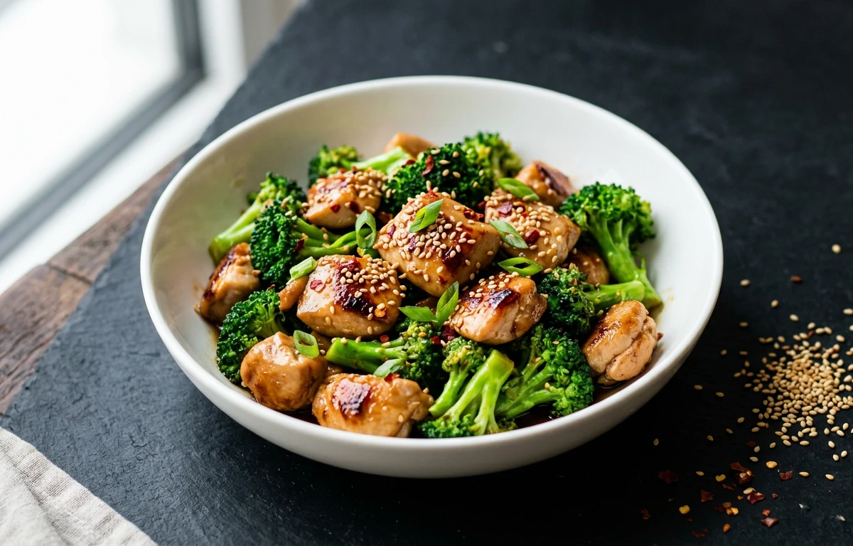 15-Minute Chicken & Broccoli Stir-fry