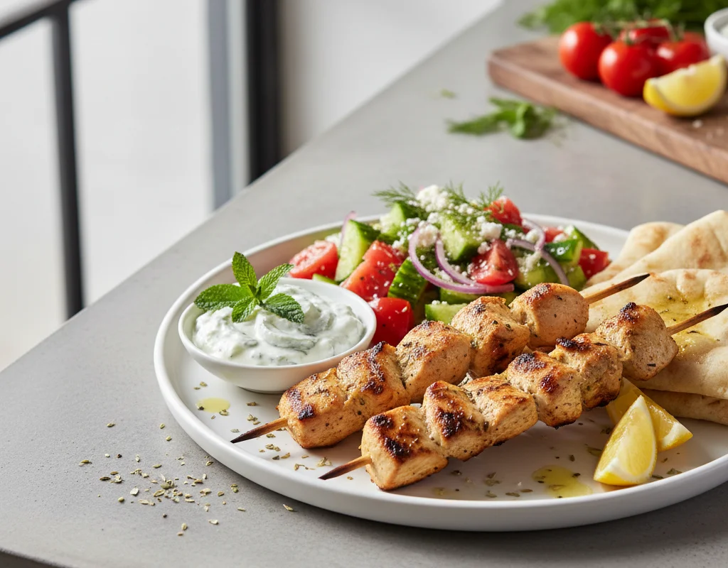 Greek Chicken Souvlaki