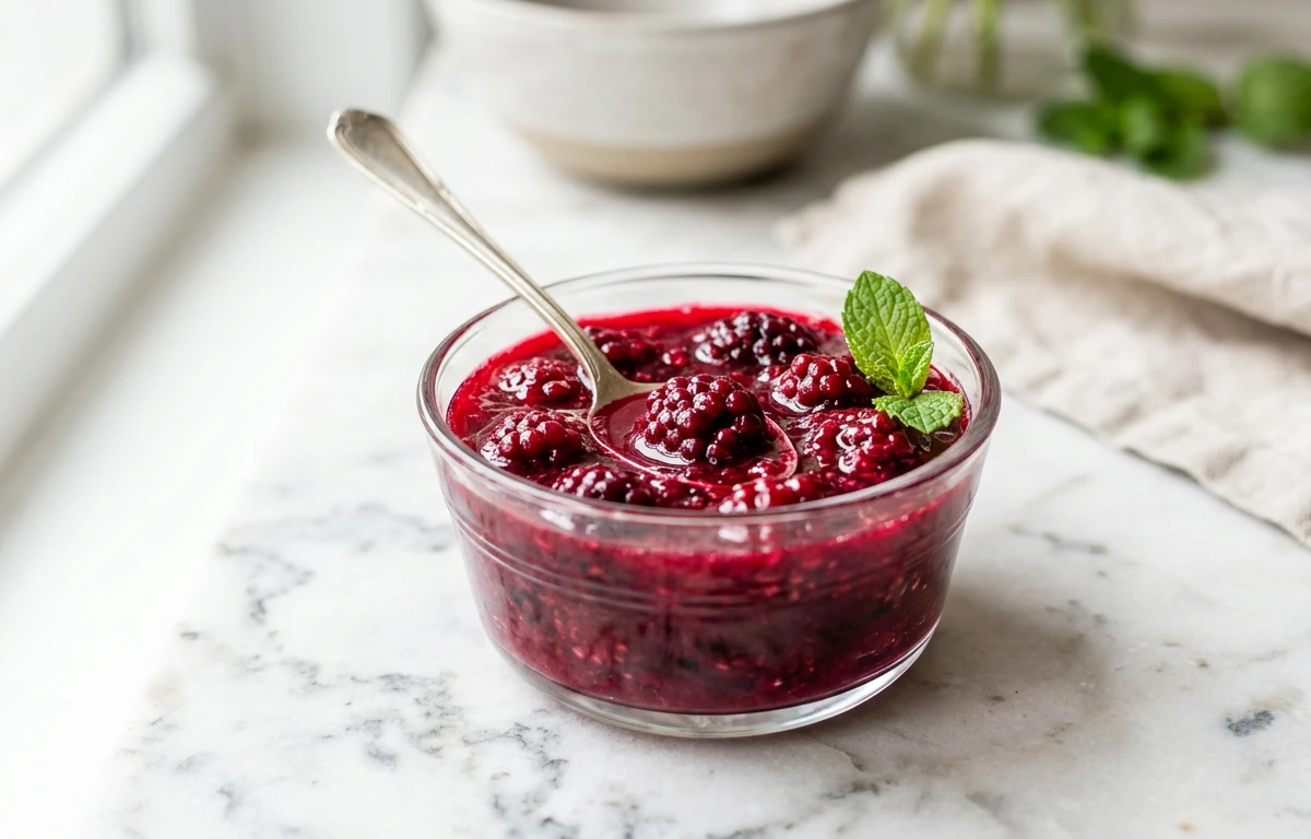2-Ingredient Blackberry Compote
