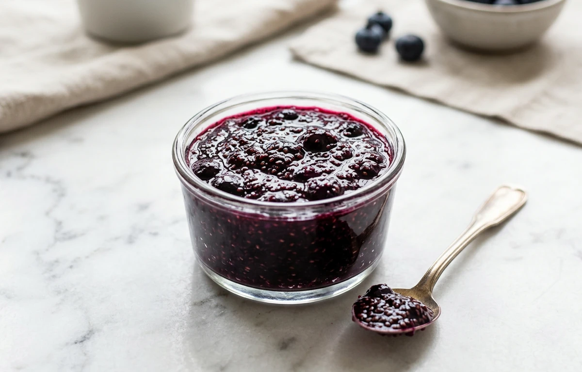 2-Ingredient Blueberry Chia Jam