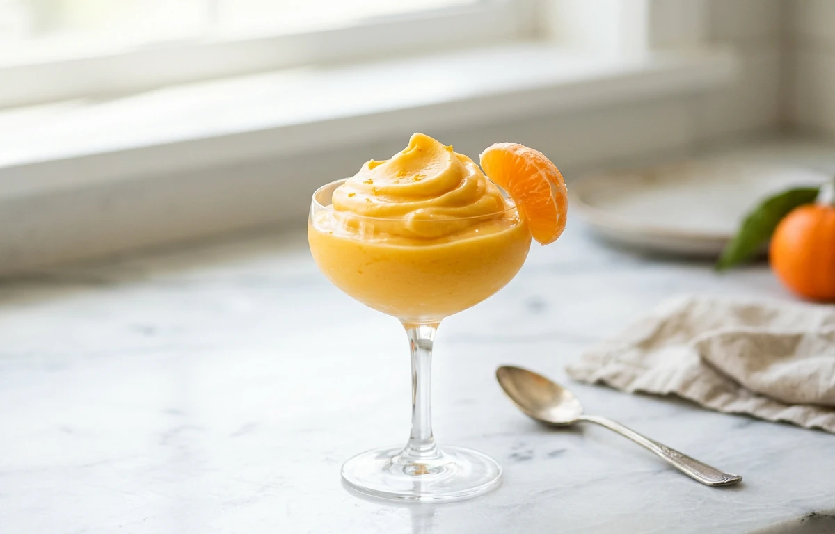 2-Ingredient Clementine Nice Cream