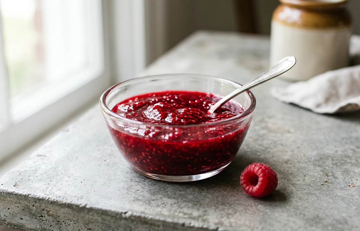 2-Ingredient Raspberry Compote