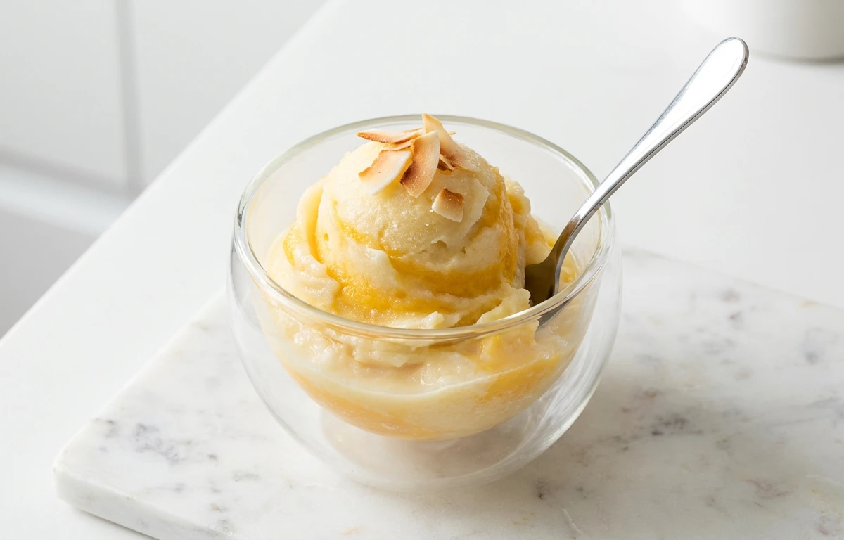 2-Ingredient Soursop Sorbet