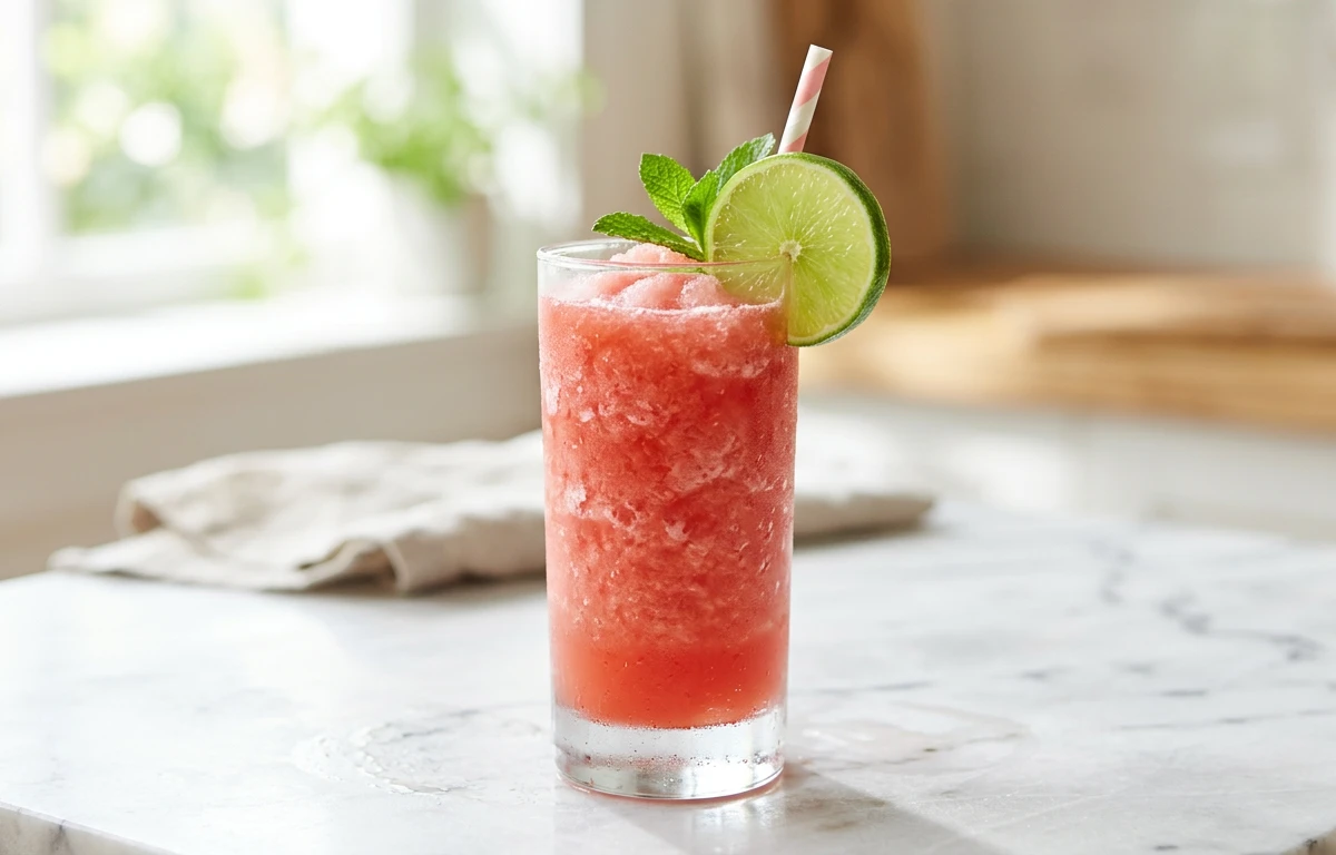 2-Ingredient Watermelon Slushie