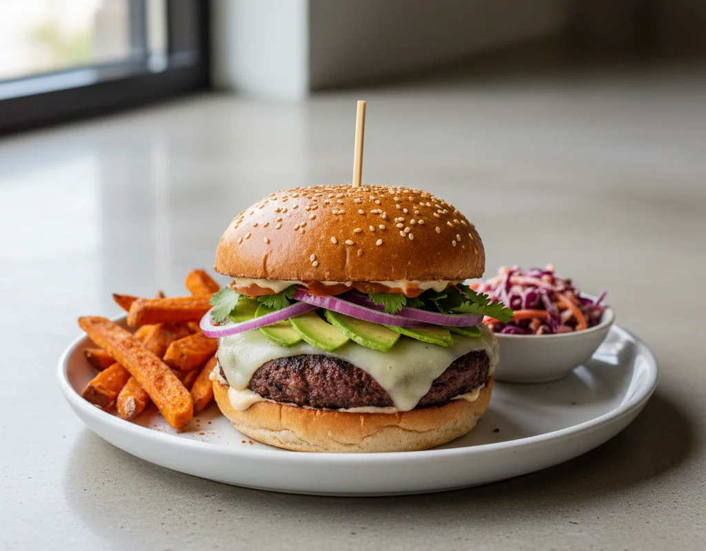 Black Bean Sandwich