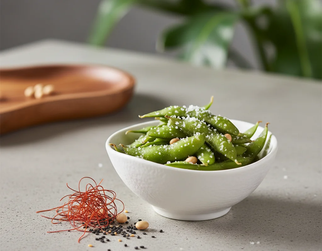 Edamame Snack With Sea Salt