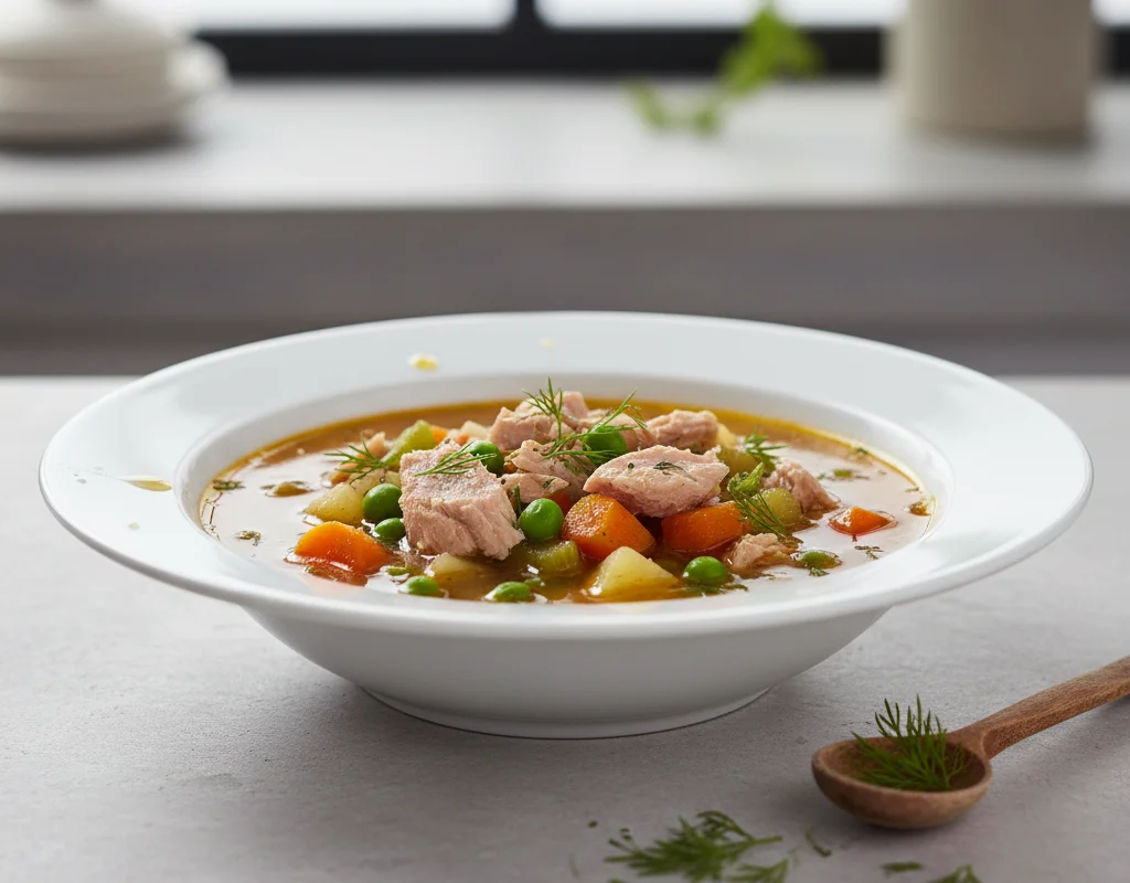 Tuna and Vegetable Soup