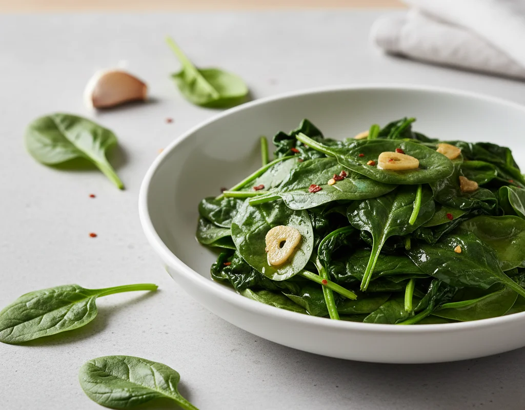 Sauteed Spinach Side