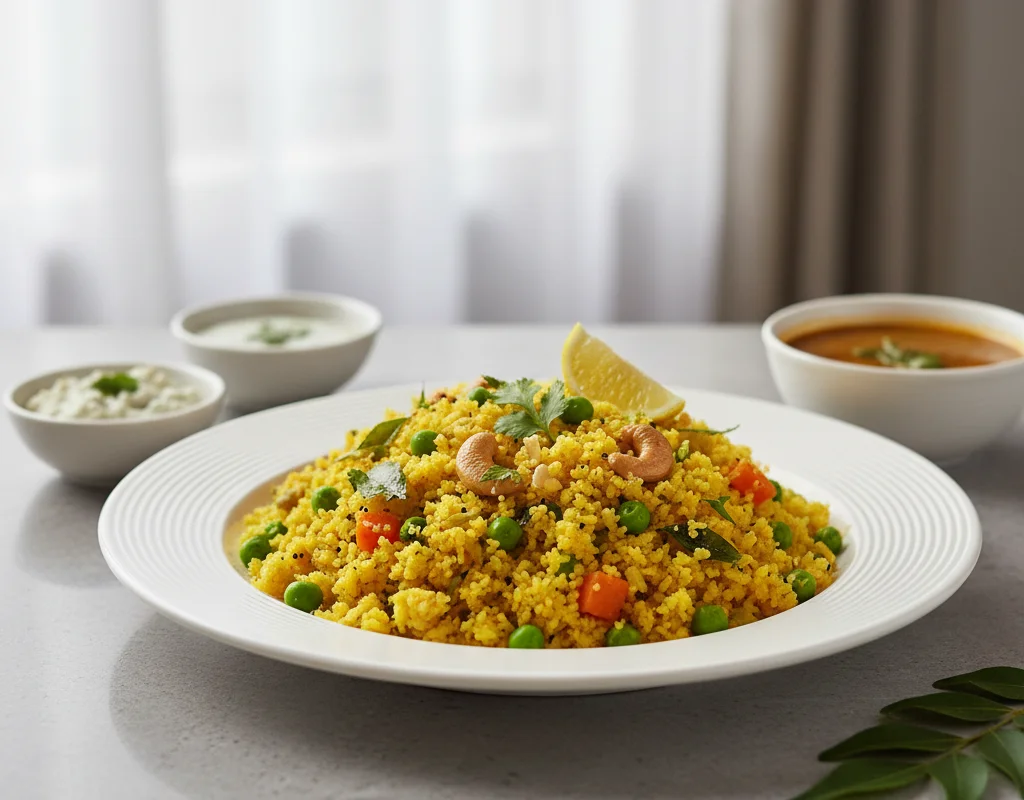 Vegan CKD Rava Upma