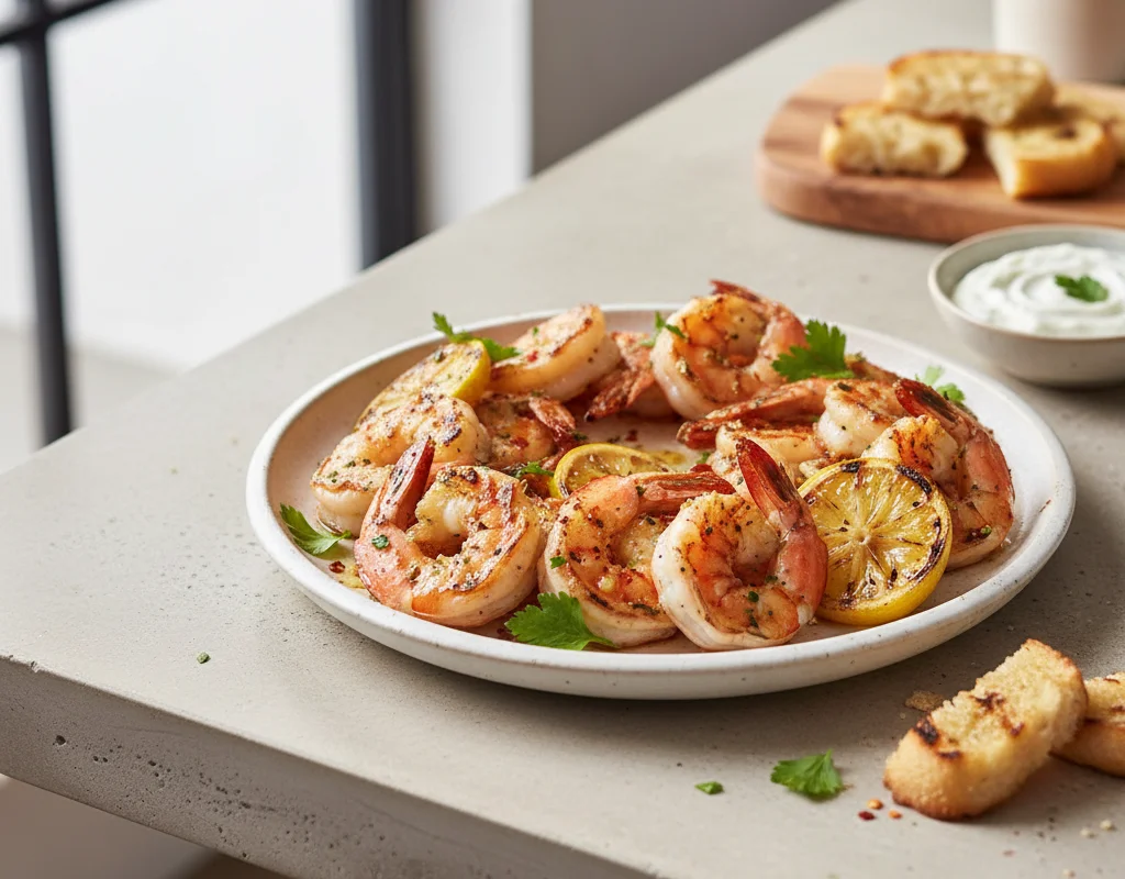 Lemon Garlic Shrimp