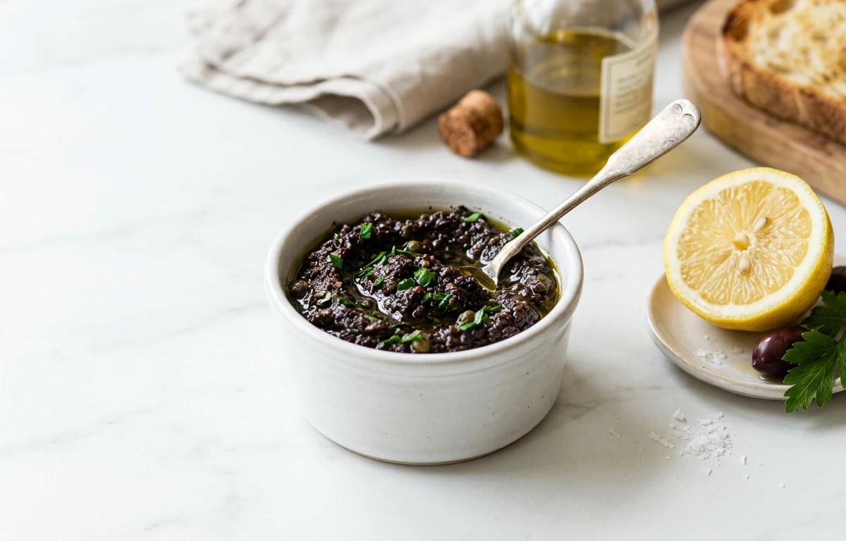 5-Minute Black Olive Tapenade