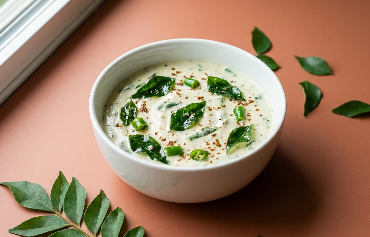 5-Minute Curry Leaf Yogurt Chutney