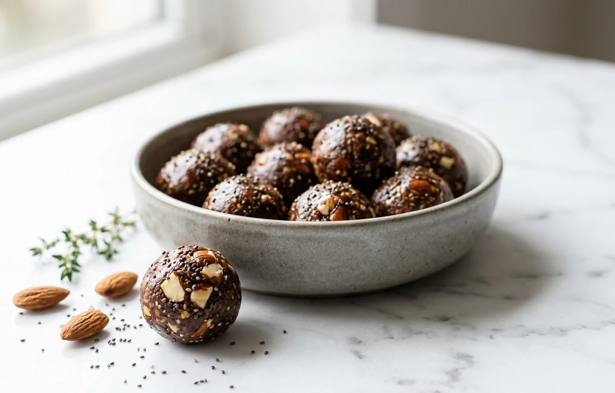 5-Minute Date & Nut Energy Balls