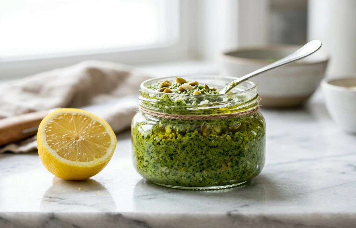 5-Minute Pumpkin Seed Pesto