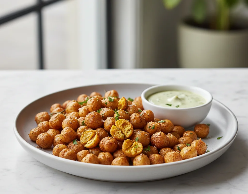 Crispy Roasted Chickpeas