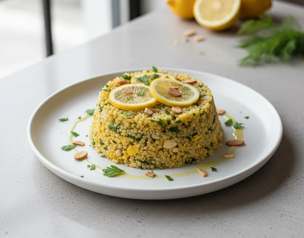 Lemon Quinoa Pilaf