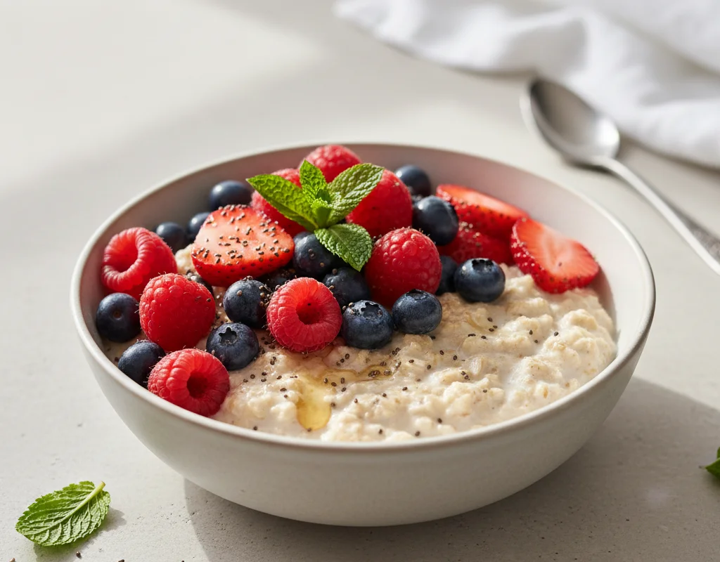 Overnight Oats with Berries