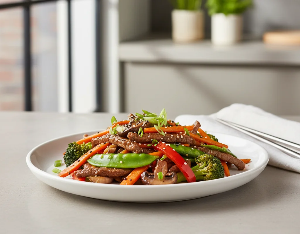 Beef and Vegetable Stir-fry