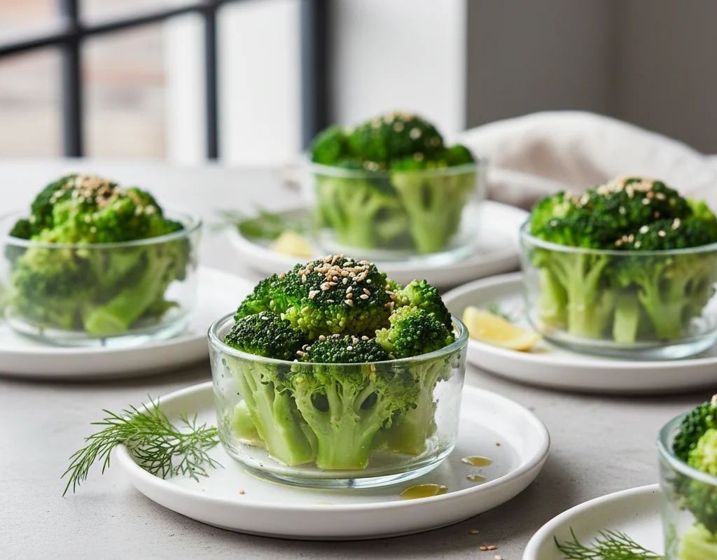 Steamed Broccoli Cup