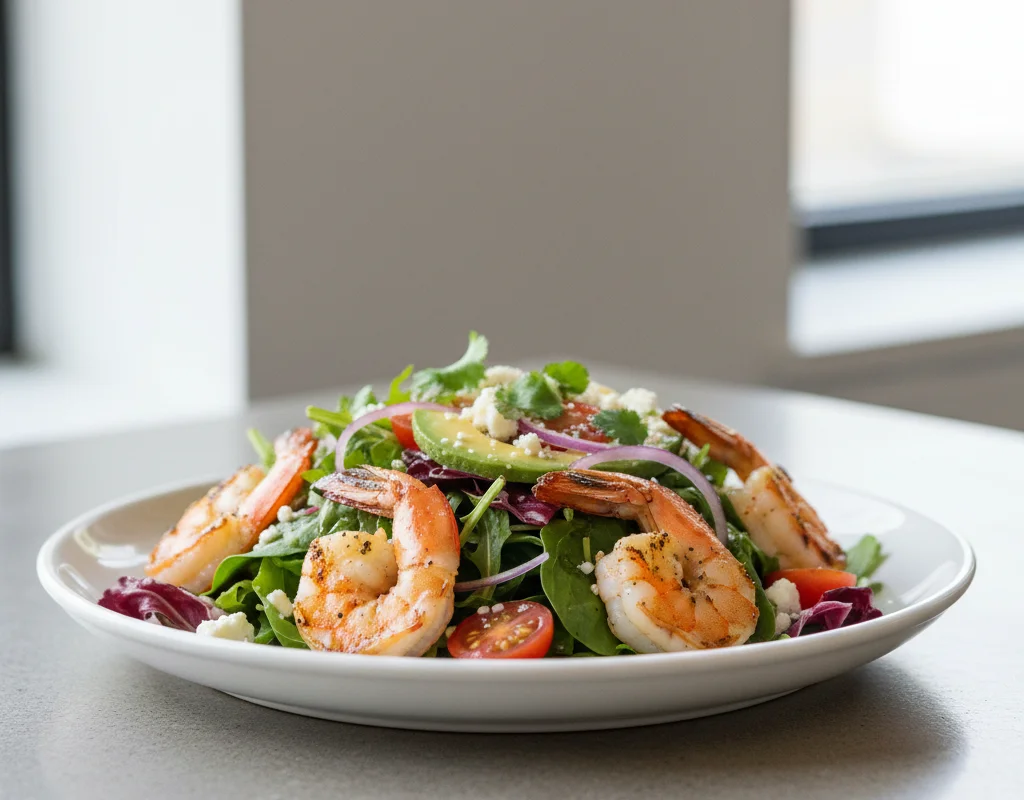 Grilled Shrimp Salad