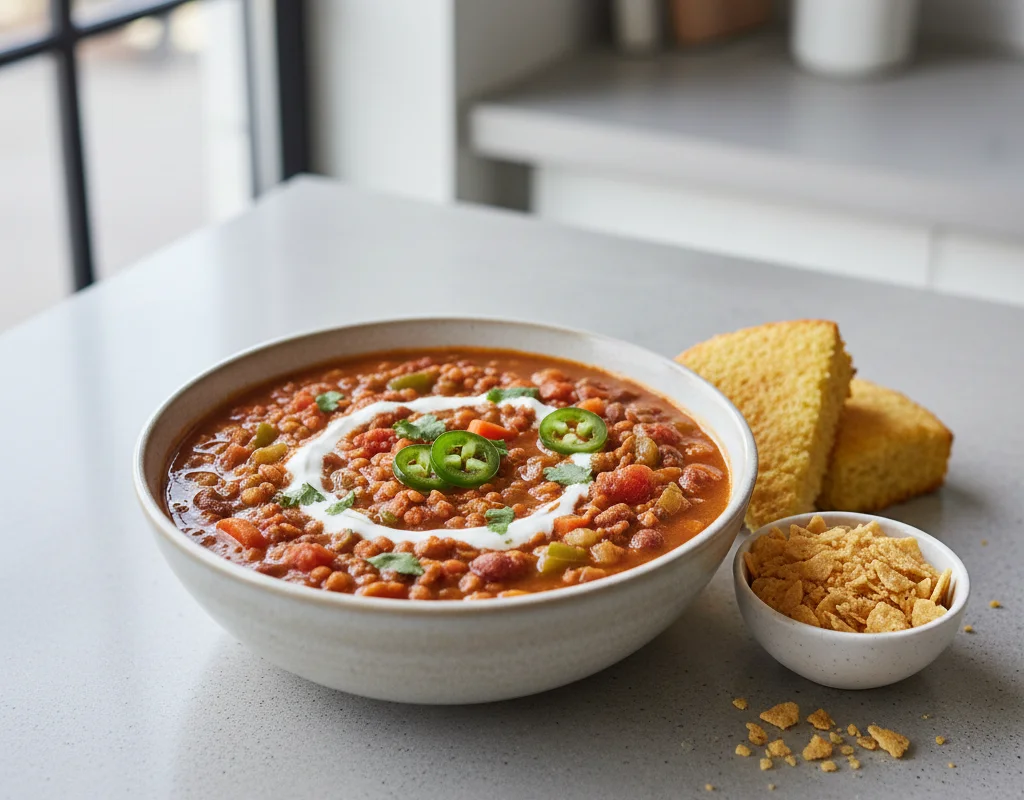 Red Lentil Chili