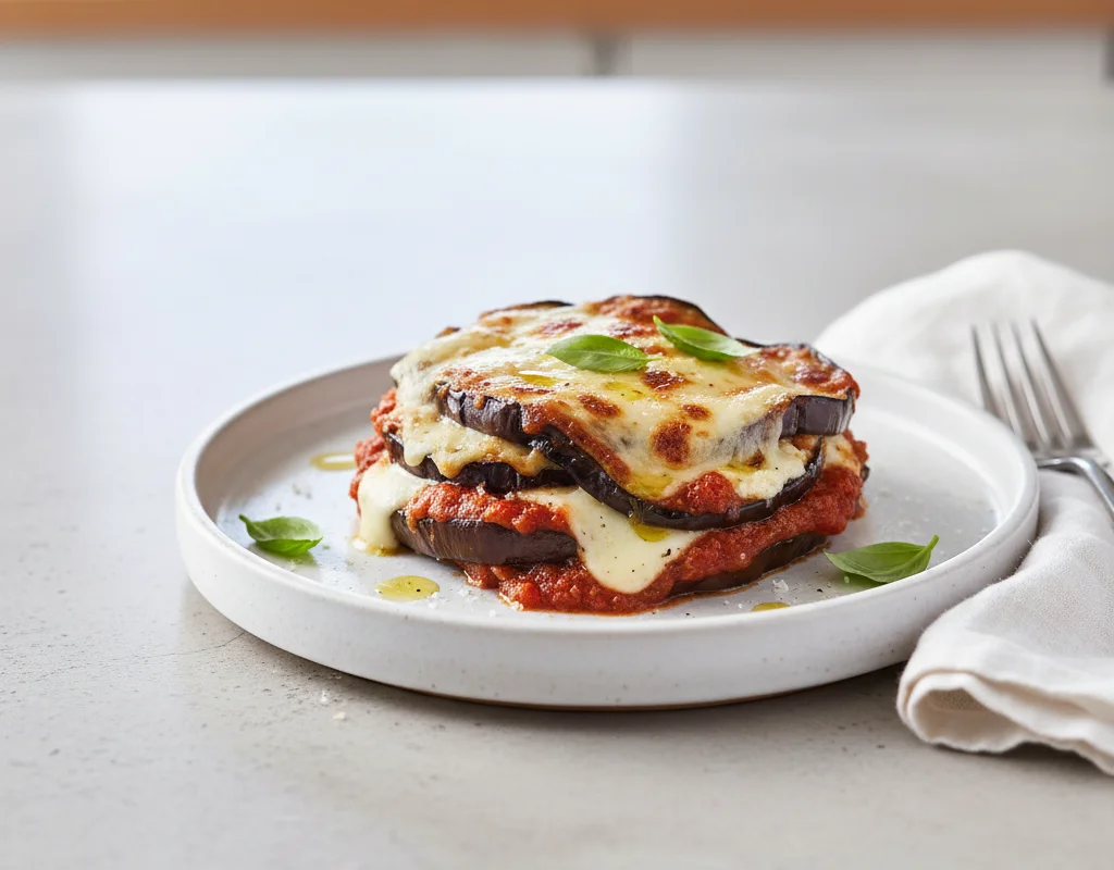 Baked Eggplant Parmesan