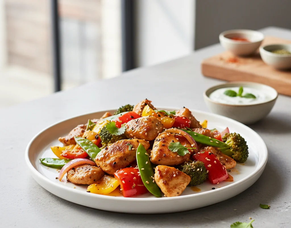 Chicken Saute With Vegetables