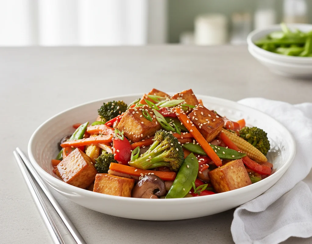 Vegetable Tofu Stir-fry