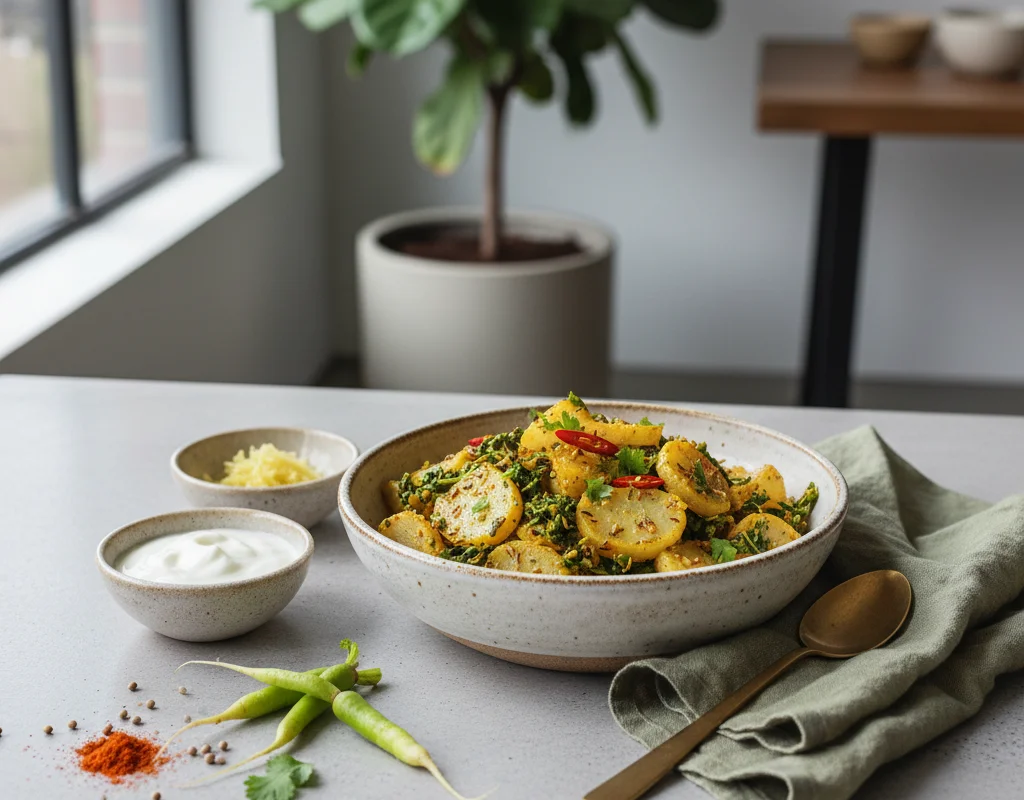 Mooli Sabzi