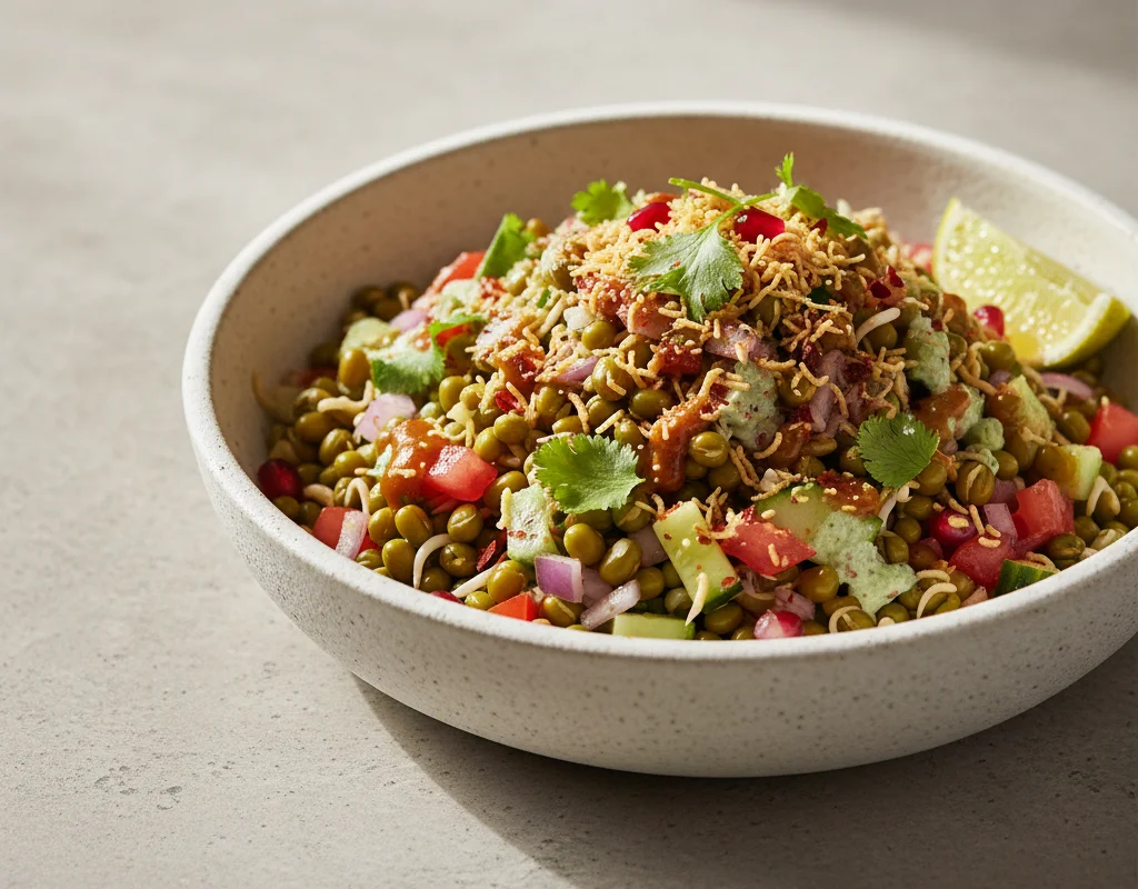 Moong Sprouts Chaat