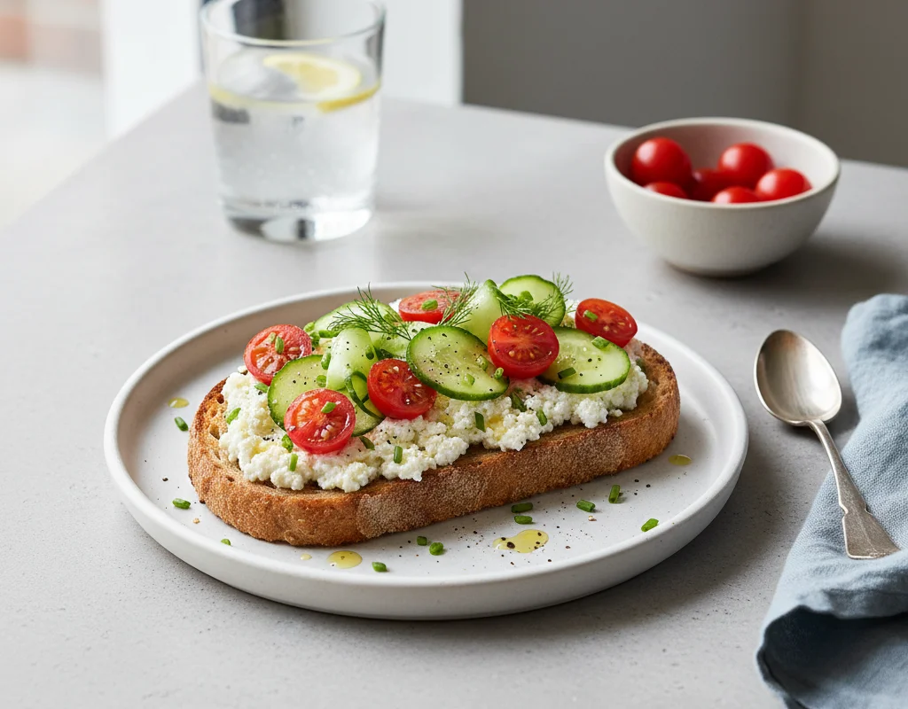 Cottage Cheese Toast