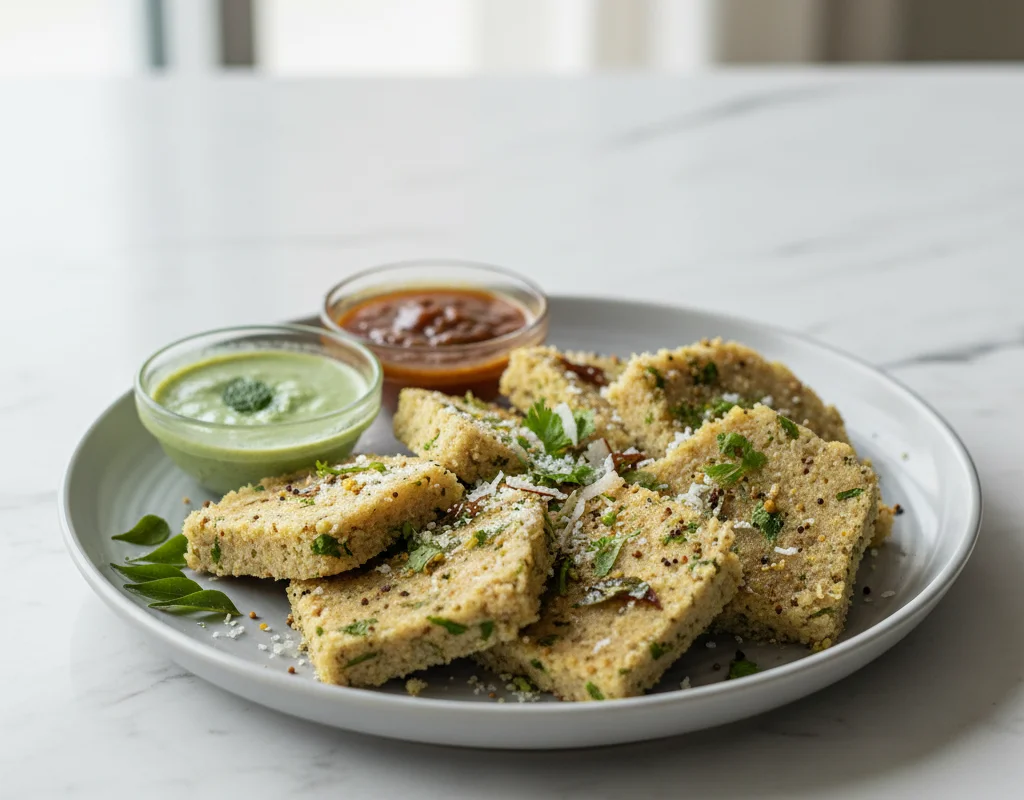 Oats Dhokla