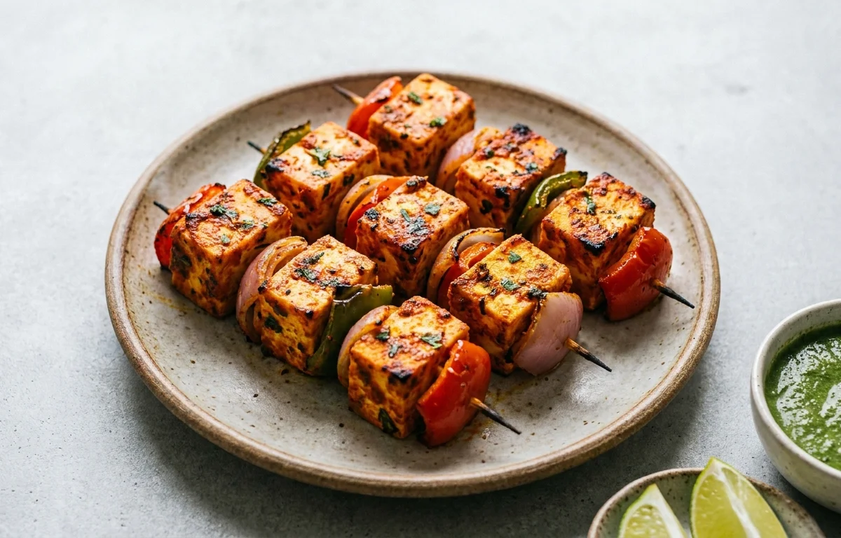 Air-Fryer Paneer Tikka