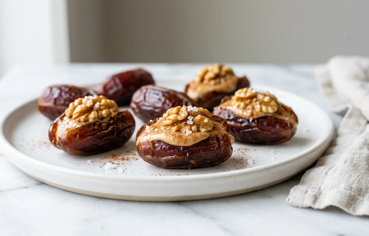 Almond Butter Stuffed Date