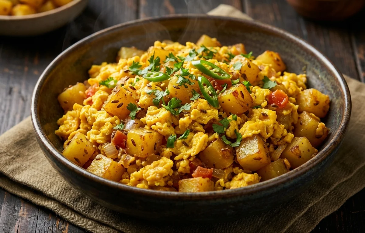 Aloo Anda Bhujia