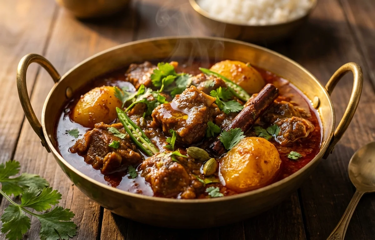 Aloo Mutton Kassa