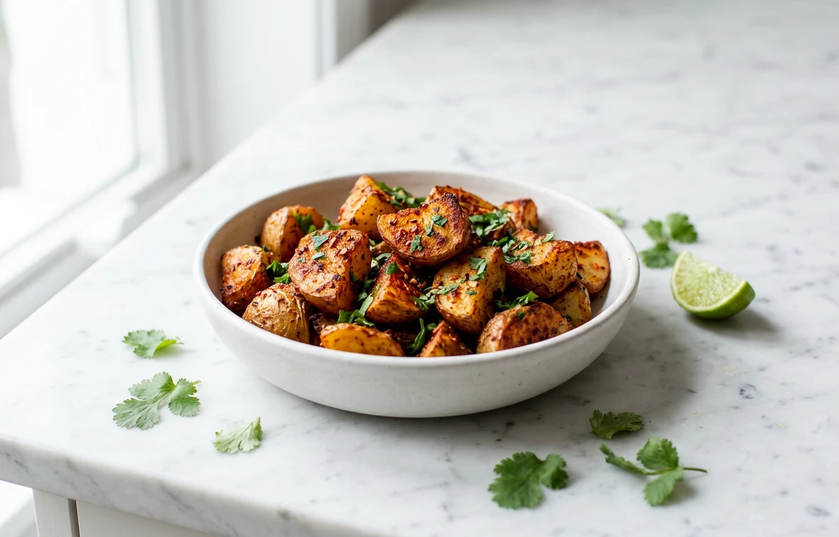 Amchur-Spiced Roasted Potatoes